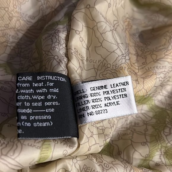 Cougar New Black Genuine Leather Jacket - Picture 6 of 6